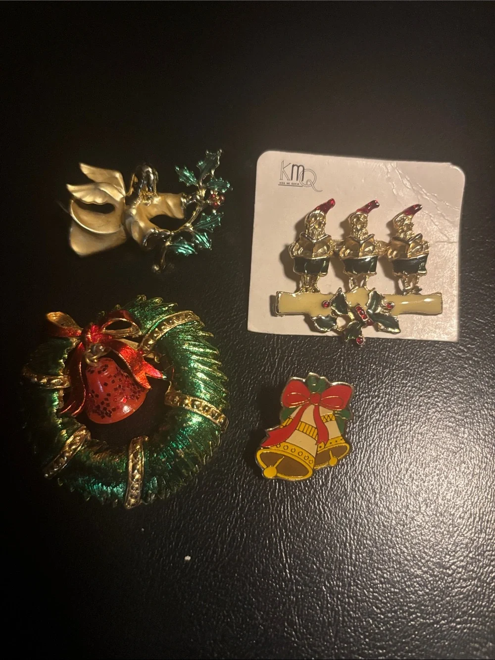 Vintage Holiday Pin set
